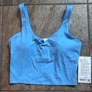 lululemon athletica Align tank crop with built in bra Size 10